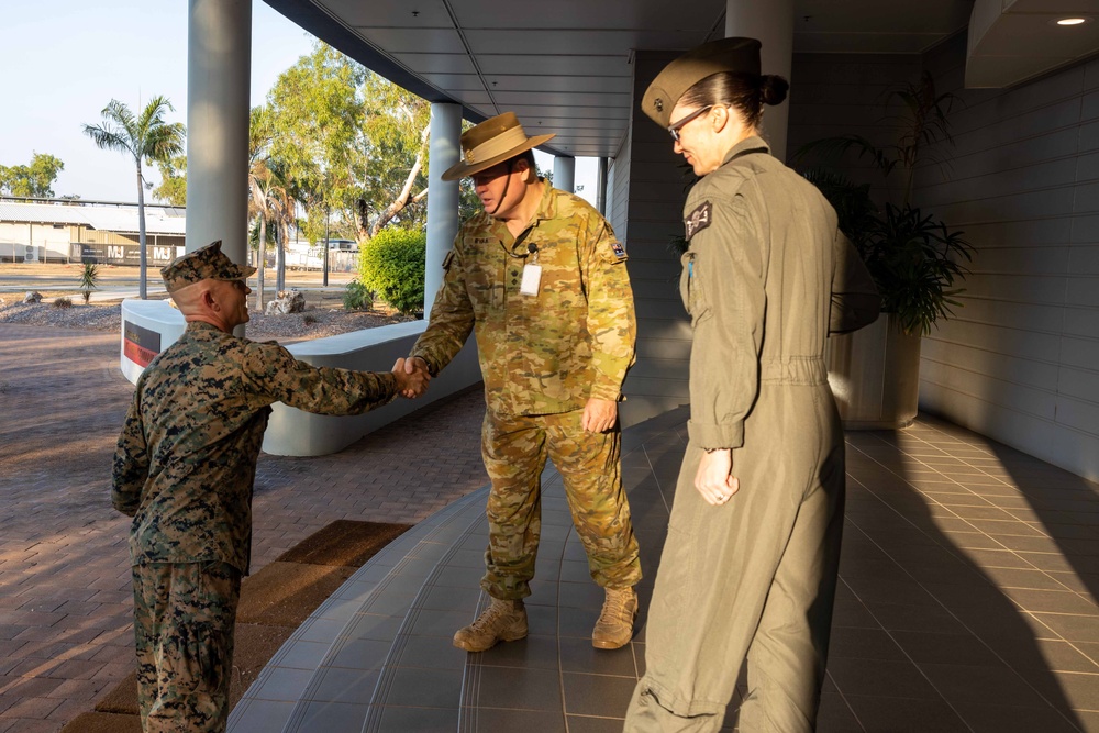I MEF (Forward) commander visits MRF-D