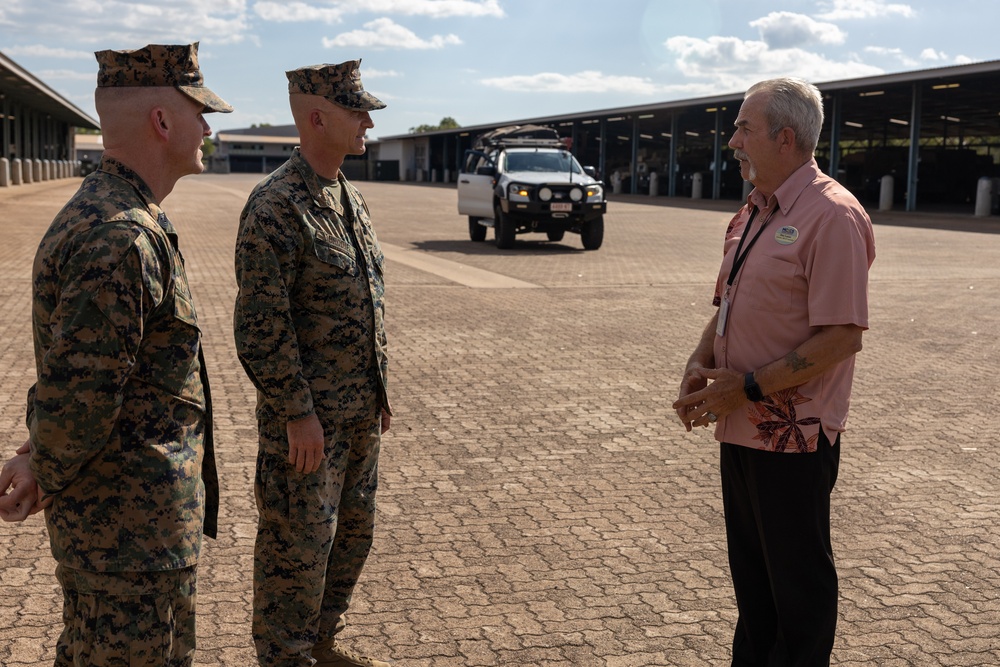 I MEF (Forward) commander visits MRF-D