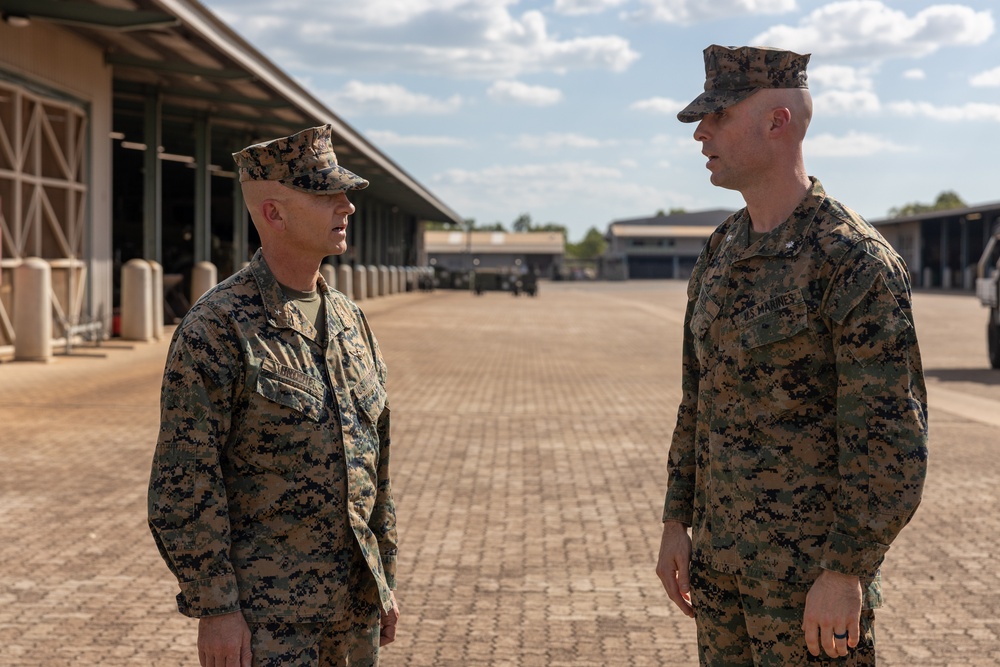 I MEF (Forward) commander visits MRF-D