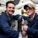 USS Ralph Johnson (DDG 114) Sailors perform VCHT Maintenance.