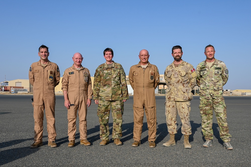 Italian Air Force general visits AASAB