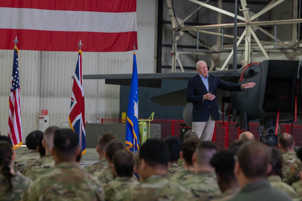 SECAF visits the Liberty Wing