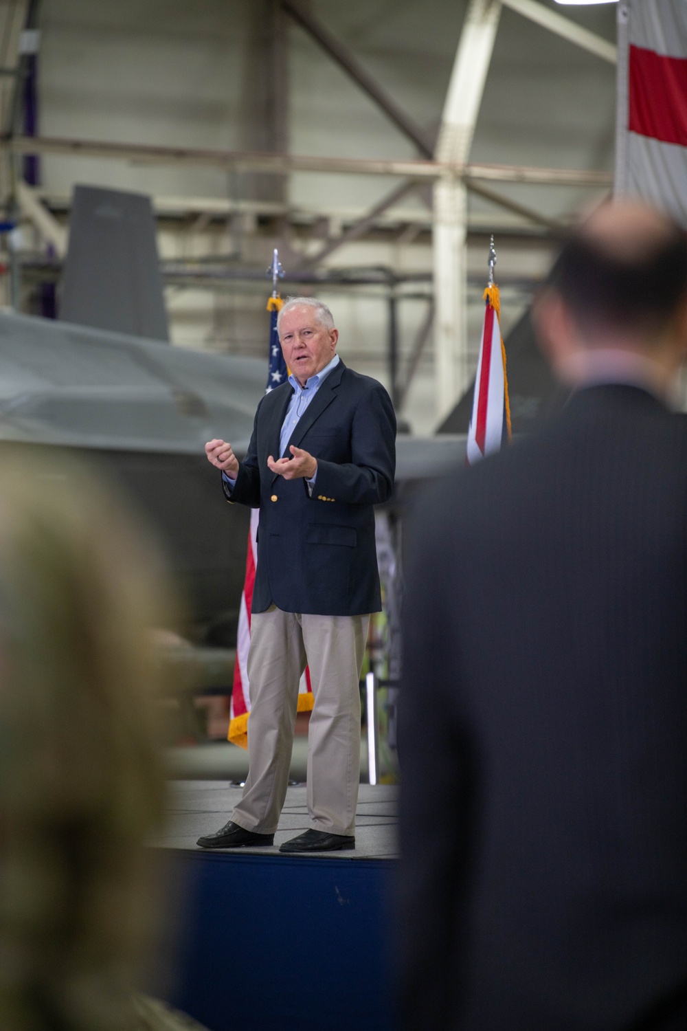 SECAF visits the Liberty Wing