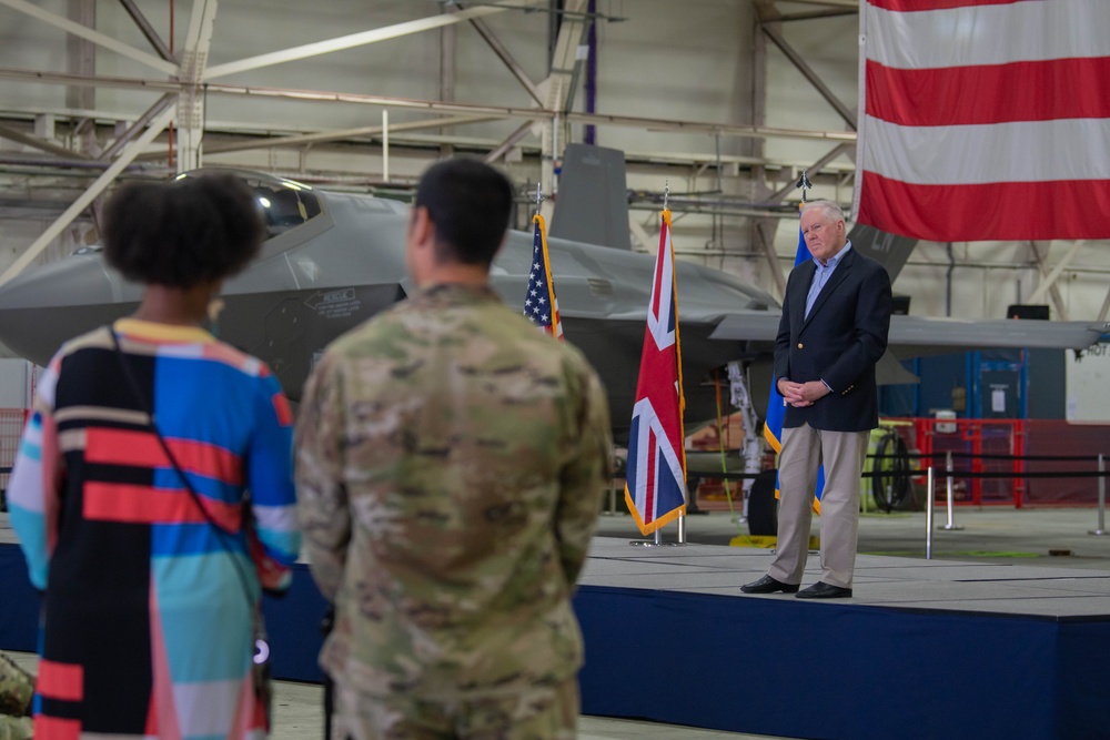 SECAF visits the Liberty Wing