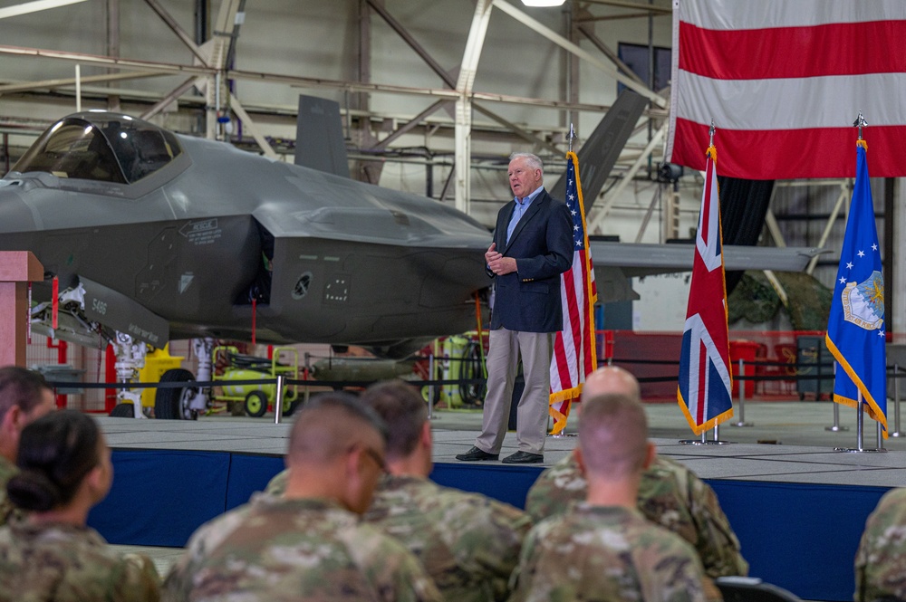 SECAF visits the Liberty Wing