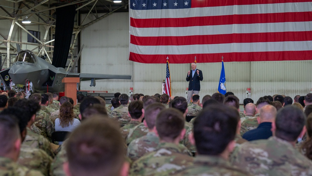 SECAF visits the Liberty Wing