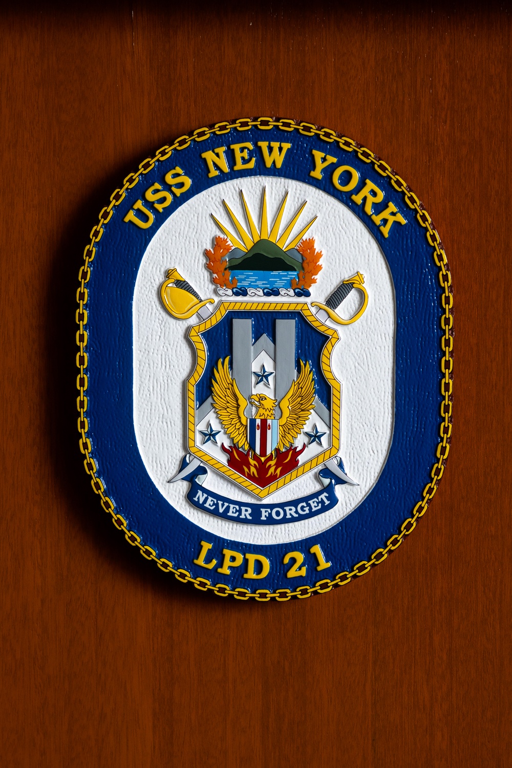 UNITAS: Brig. Gen. Adams USS New York Visit