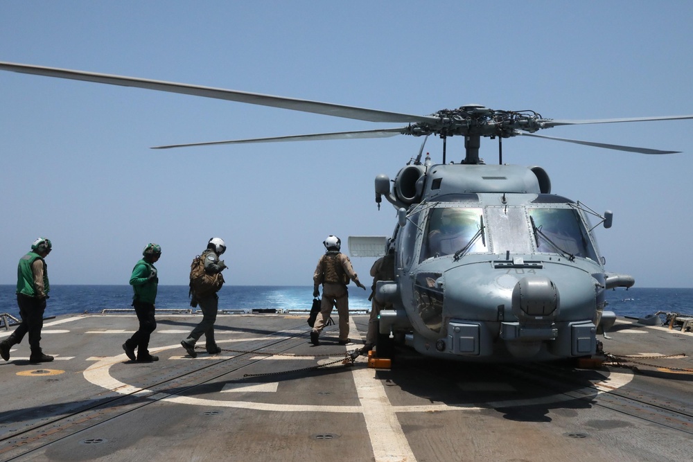 USS Thomas Hudner Deploys in U.S. 5th Fleet