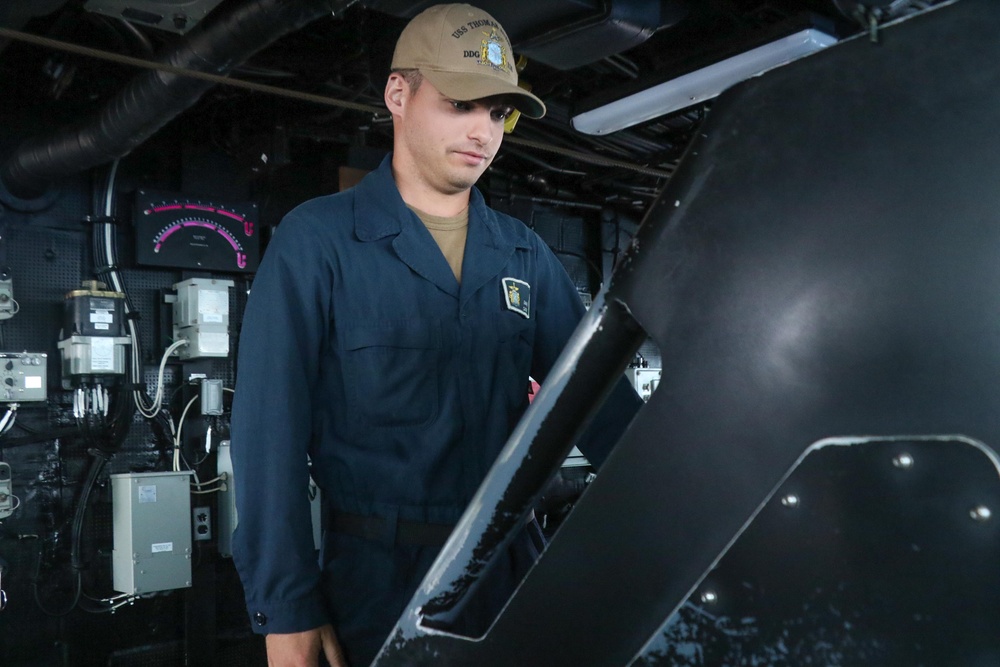 USS Thomas Hudner Deploys in U.S. 5th Fleet