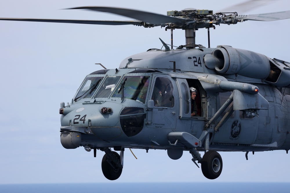 MH-60S Seahawk Conducts Routine Operations