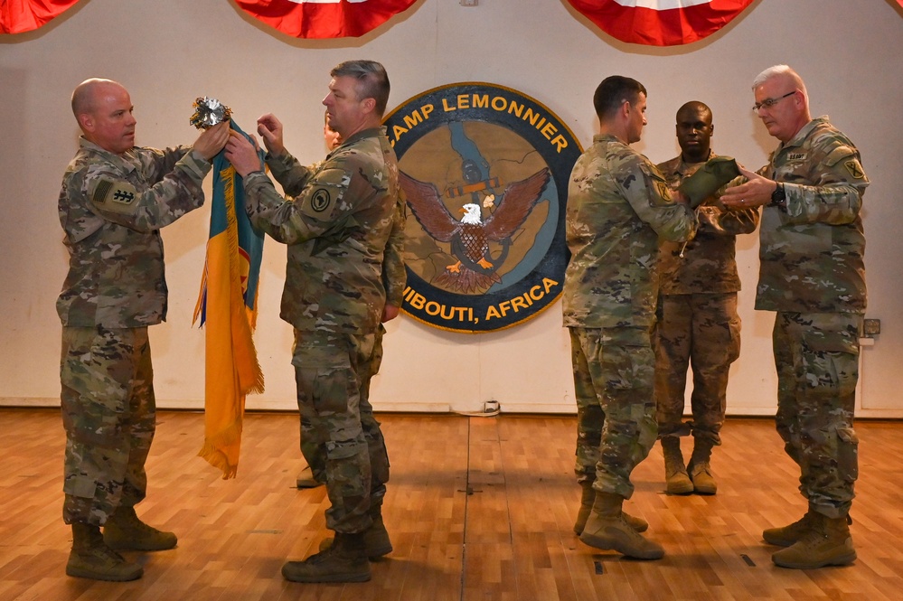 157th MEB transfers authority of CJTF-HOA mission to 218th MEB