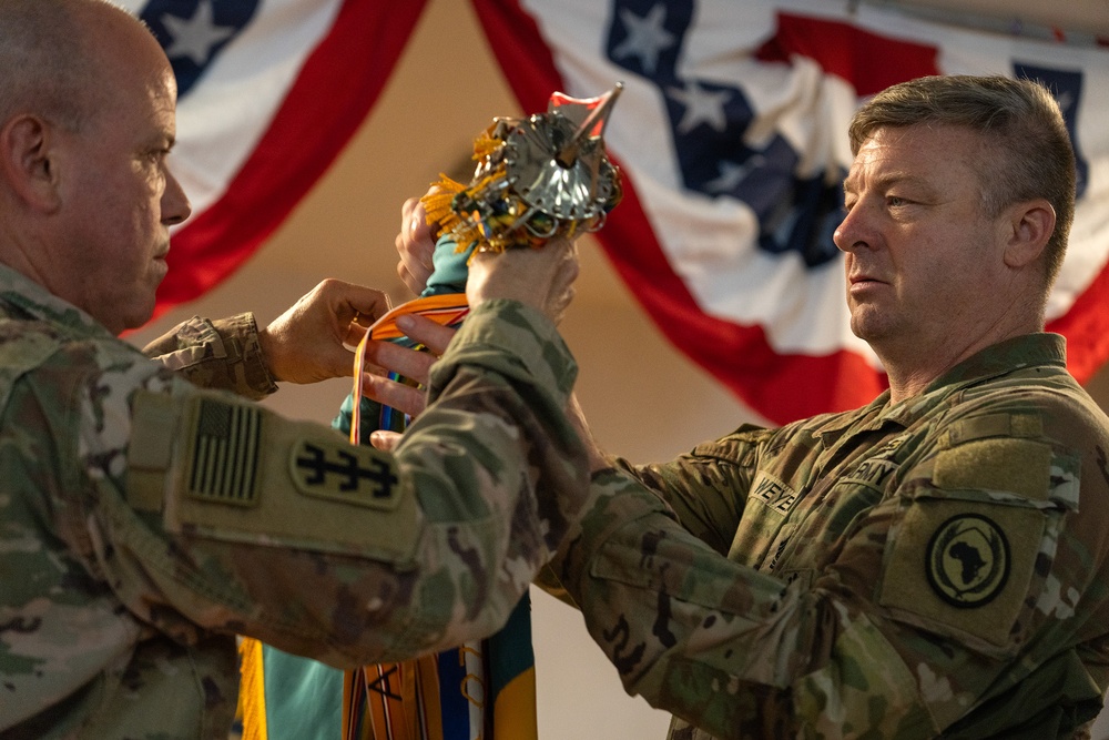 157th MEB transfers authority of CJTF-HOA mission to 218th MEB