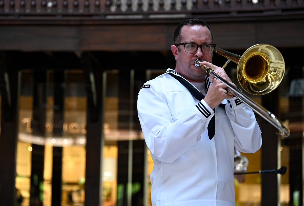 DVIDS - Images - Navy Band Plays in Cartagena, Colombia [Image 6 of 8]