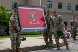 Lt. Col. Milian Receives Battalion Standard