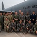 Peruvian Aviators Tour a KC-135 Stratotanker