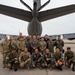 Peruvian Aviators Tour a KC-135 Stratotanker