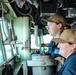 USS Carter Hall (LSD 50) Stands Watch