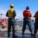 USS Carter Hall (LSD 50) Conducts a Replenishment-at-Sea, July 14, 2023