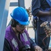 USS Carter Hall Conducts a Replenishment-at-Sea