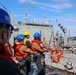 USS Carter Hall Conducts a Replenishment-at-Sea