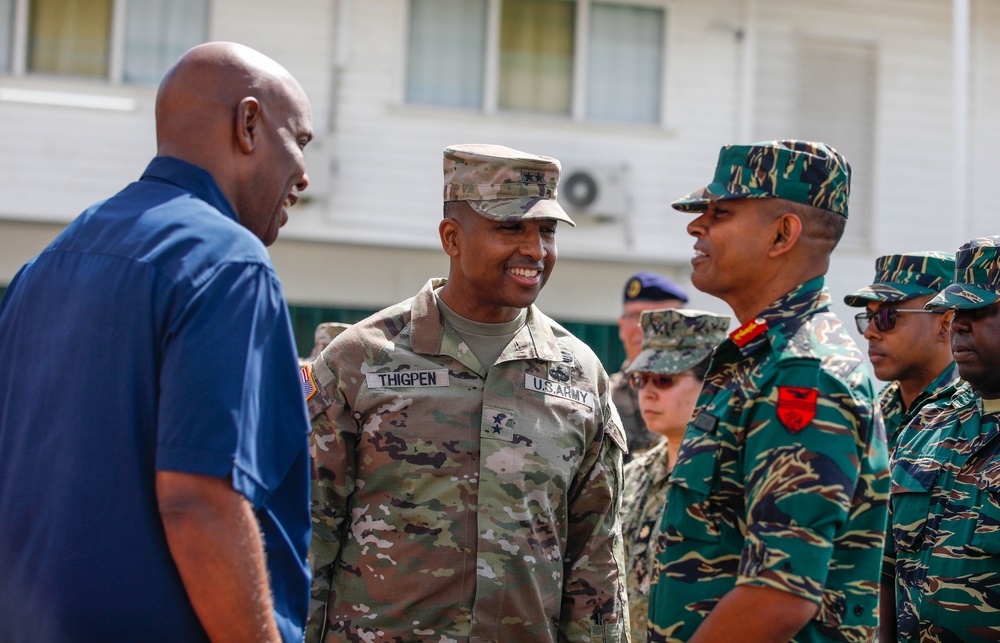 Opening Ceremony Kicks off U.S. ArmySouth led Multinational Exercise TRADEWINDS23