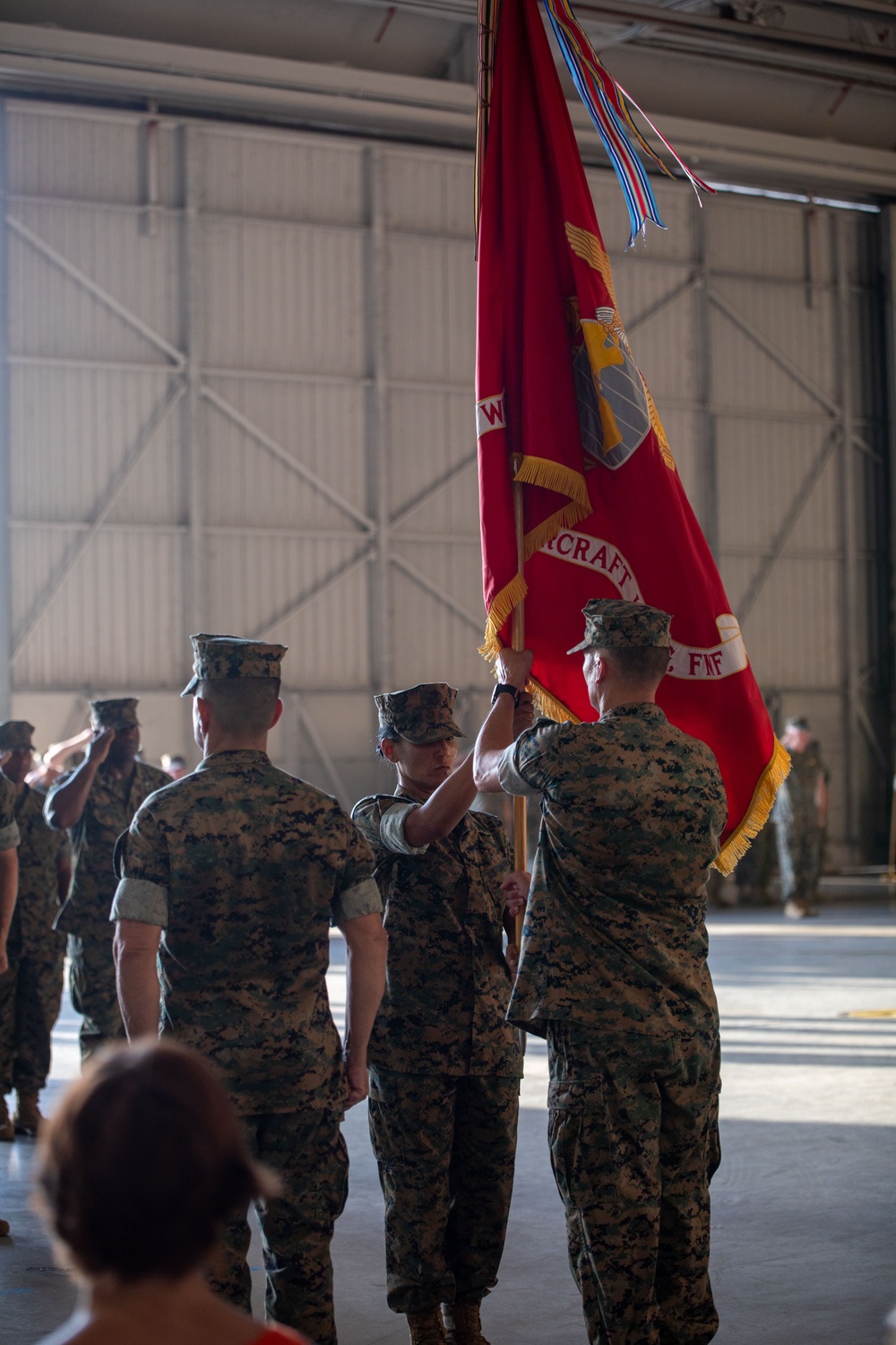 4th Marine Aircraft Change of Command