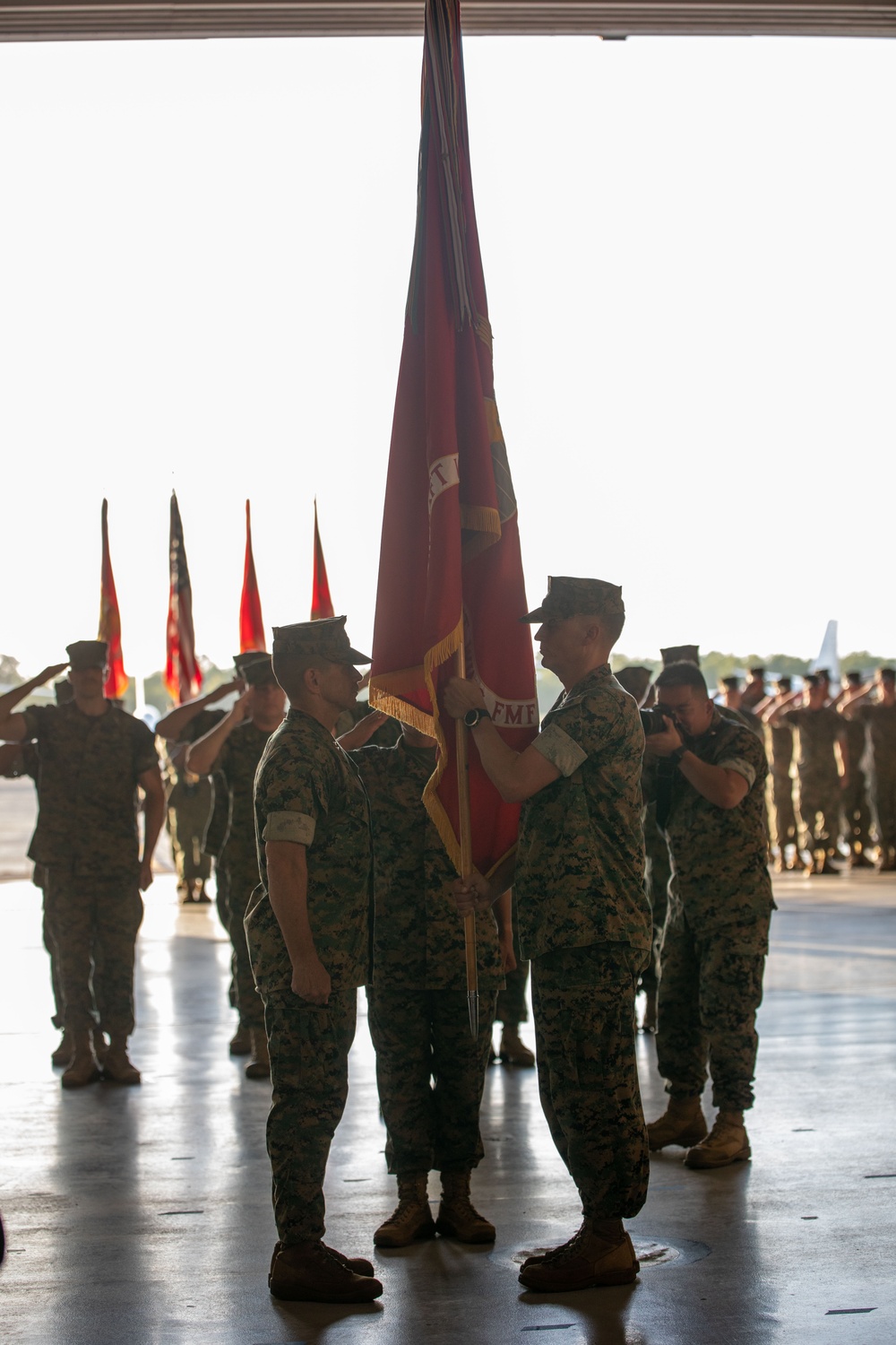 4th Marine Aircraft Wing Change of Command