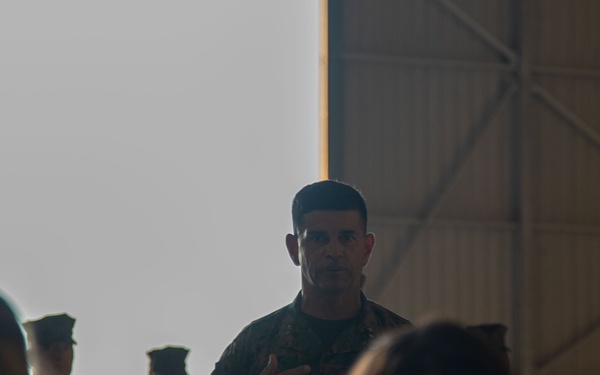 4th Marine Aircraft Wing Change of Command