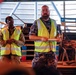 Reception into Theater Aboard USNS Fisher in Darwin, Australia