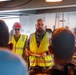 Reception into Theater Aboard USNS Fisher in Darwin, Australia