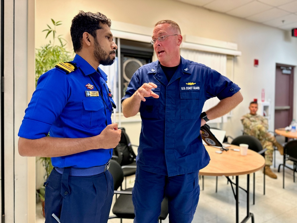 U.S. Coast Guard participates in inaugural South Asia Regional Disaster Response Exercise Exchange