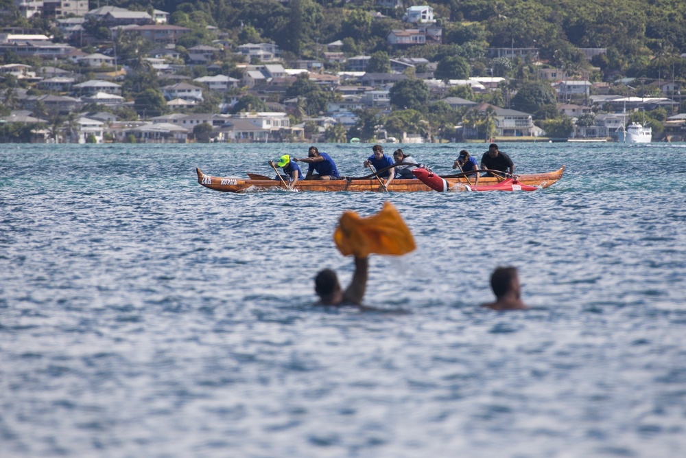 MCBH Hosts 2023 John D. Kaupiko Canoe Regatta