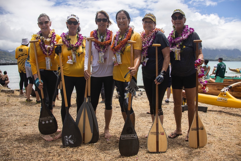 MCBH Hosts 2023 John D. Kaupiko Canoe Regatta