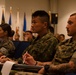 U.S. Marines and JGSDF soldiers conduct a NCO Symposium