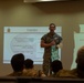 U.S. Marines and JGSDF soldiers conduct a NCO Symposium