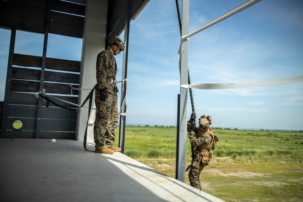 3d LCT and PMC conduct fast-roping training during MASA 23