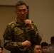 U.S. Marines and JGSDF soldiers conduct a NCO Symposium