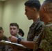 U.S. Marines and JGSDF soldiers conduct a NCO Symposium
