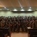 U.S. Marines and JGSDF soldiers conduct a NCO Symposium