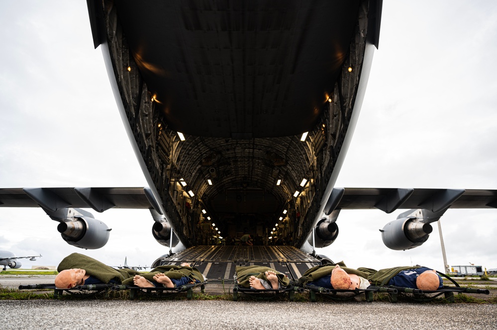 Australian and U.S. Air Forces Conduct Aeromedical Training during Mobility Guardian 23