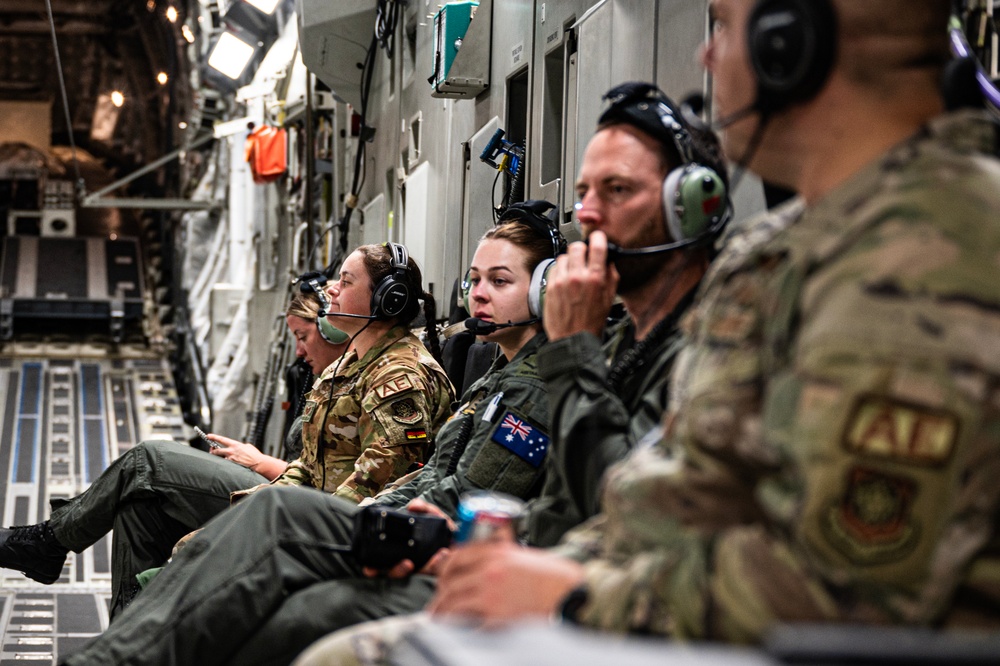 Australian and U.S. Air Forces Conduct Aeromedical Training during Mobility Guardian 23