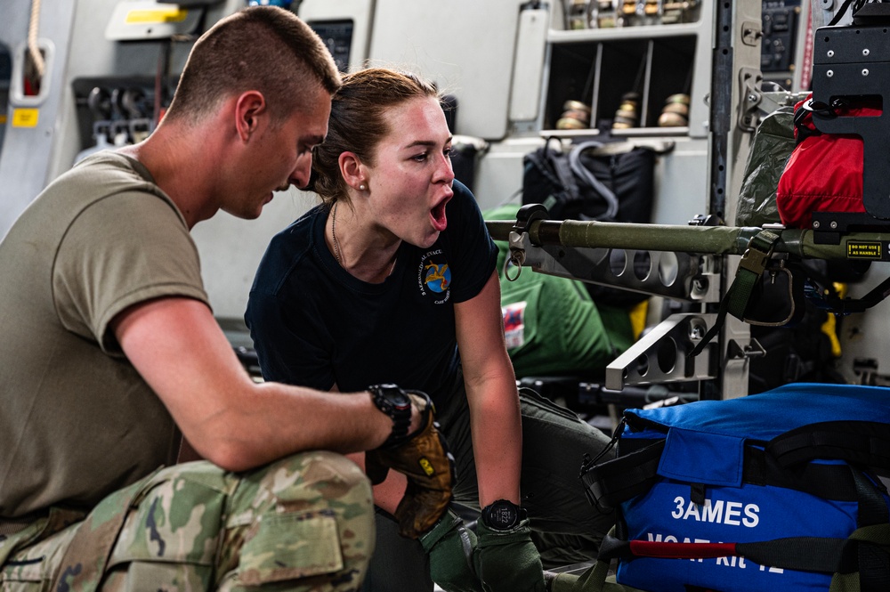 Australian and U.S. Air Forces Conduct Aeromedical Training during Mobility Guardian 23