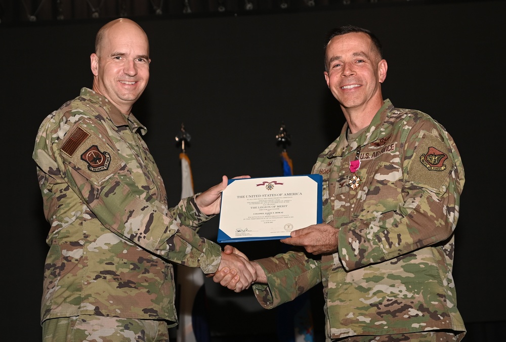 607th AOC Change of Command