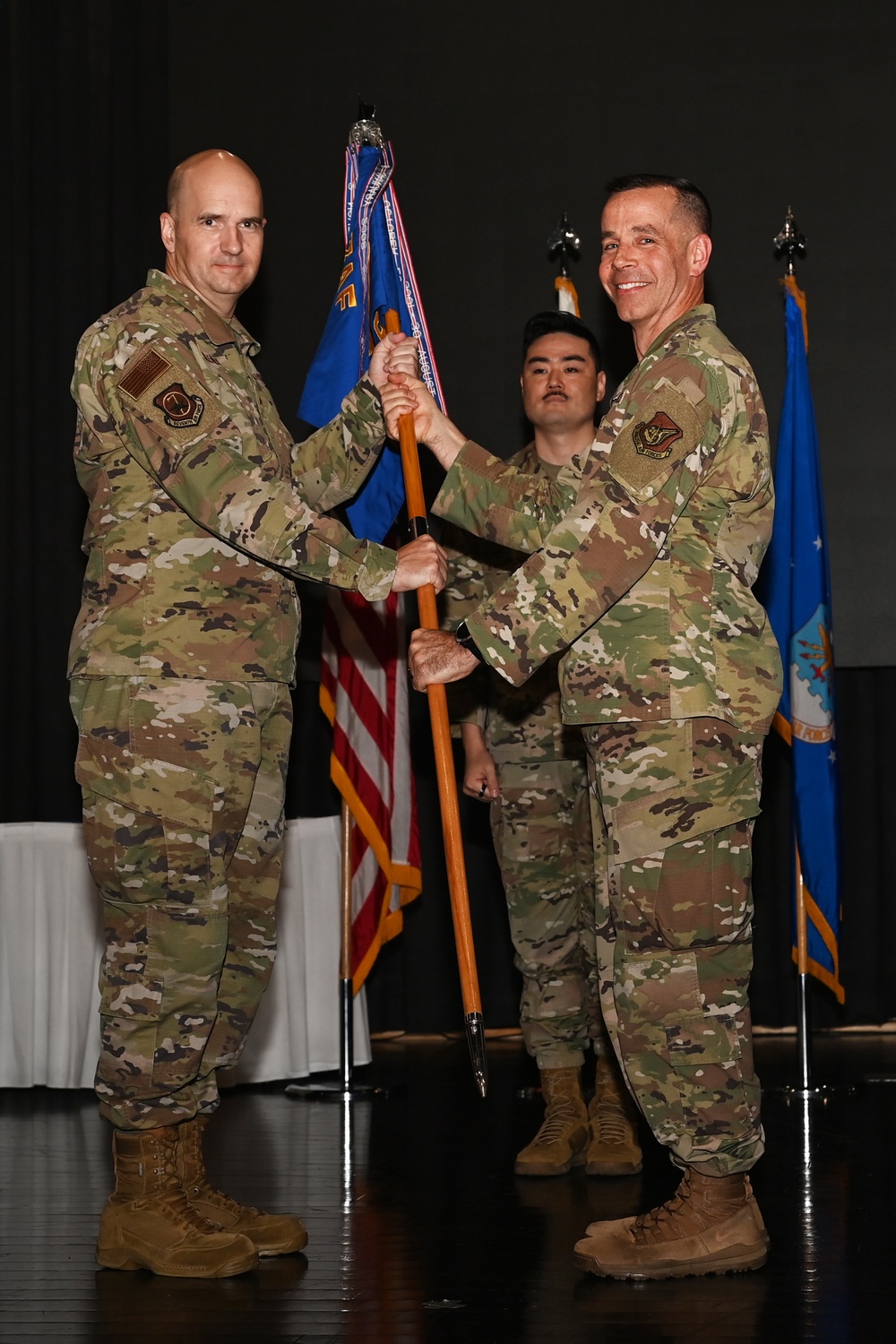 607th AOC Change of Command