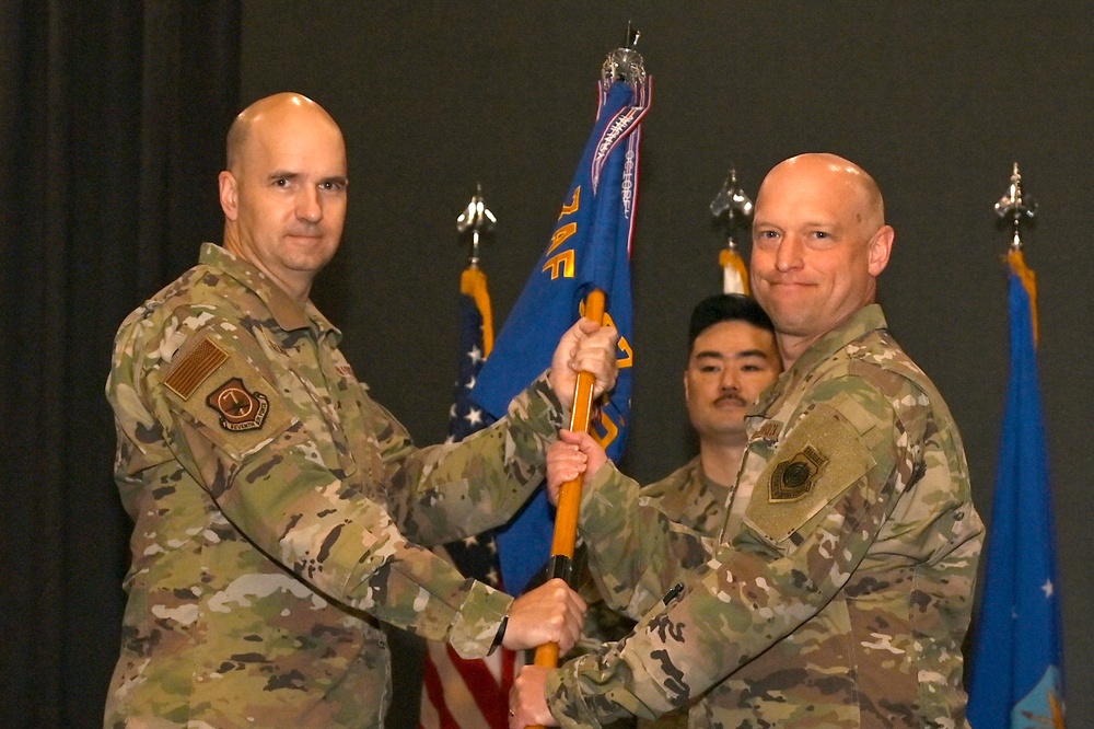 607th AOC Change of Command