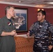 Indonesian Chief of Navy visits USS Ronald Reagan (CVN 76)