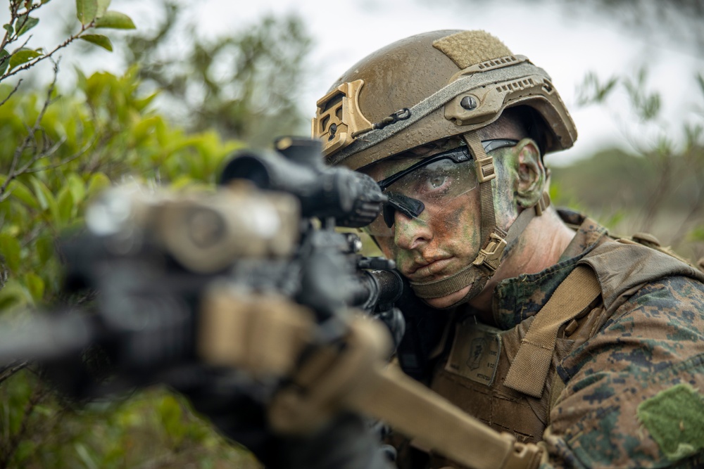 3d LCT conducts a simulated airfield seizure with PMC during MASA 23