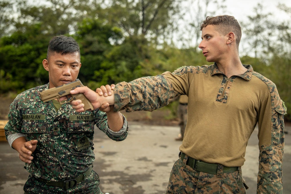 3d LCT teaches MCMAP techniques to PMC during MASA 23