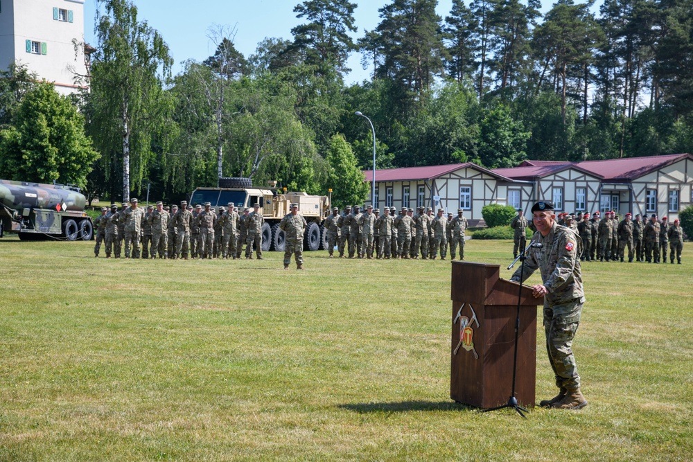 18th CSSB Change of Command Ceremony