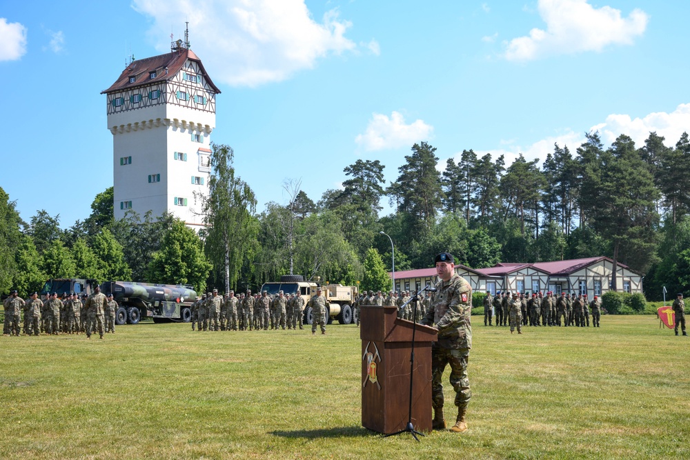 18th CSSB Change of Command Ceremony